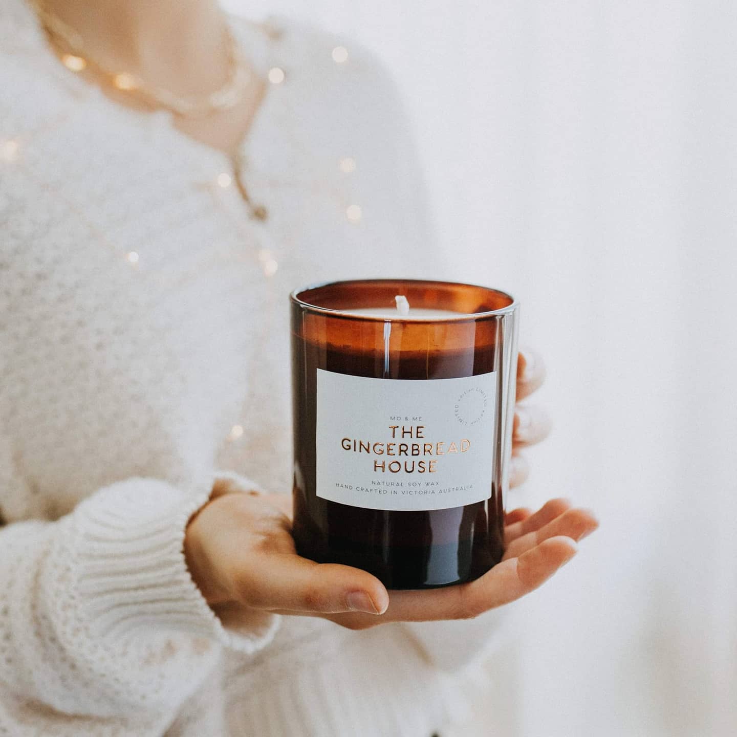 The Gingerbread House Natural Soy Wax Candle