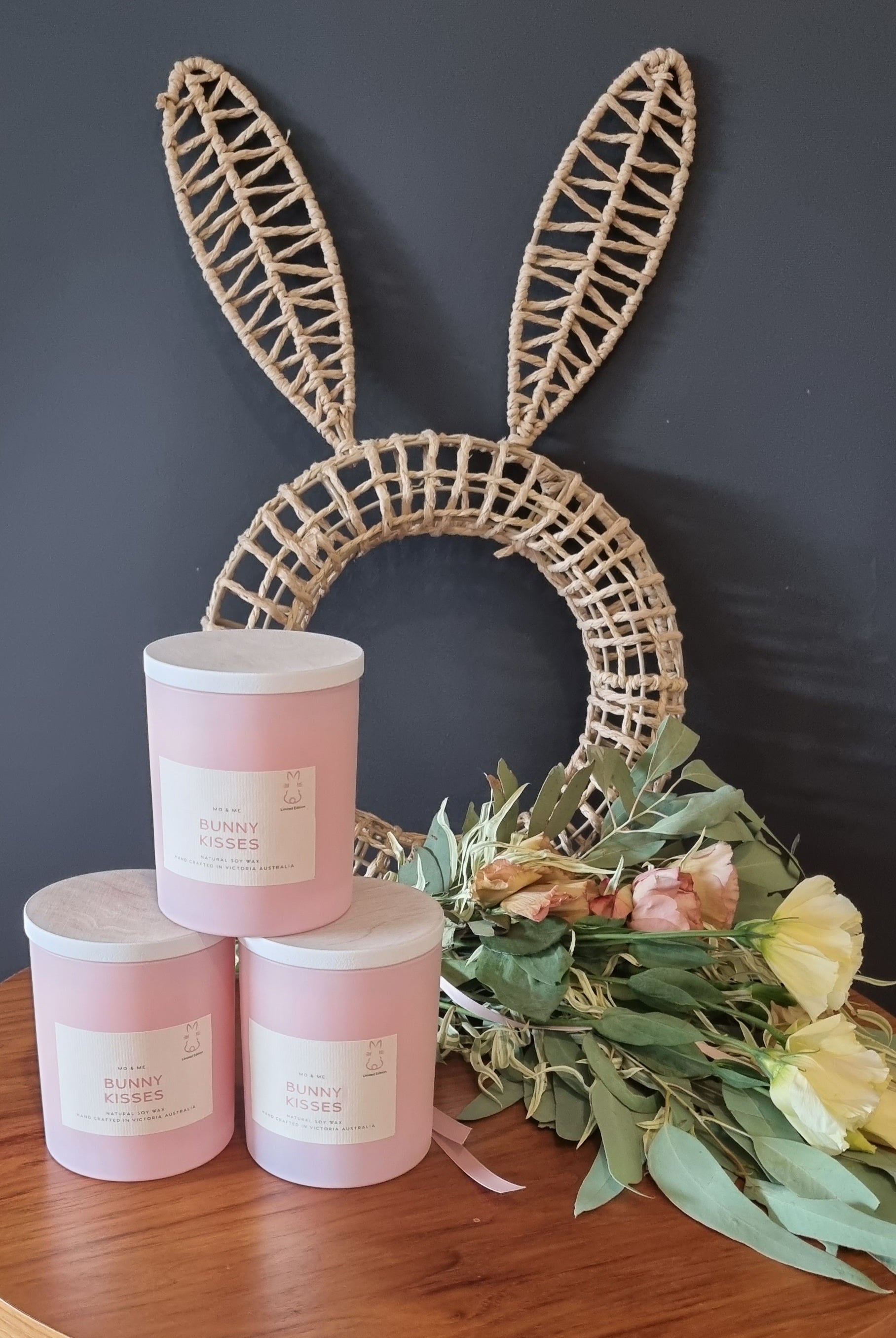 Bunny Kisses Natural Soy Candle – Mo and Me Creative